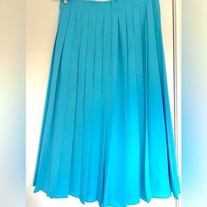 JCrew Midi Pleated Skirt sz 8 NWOT